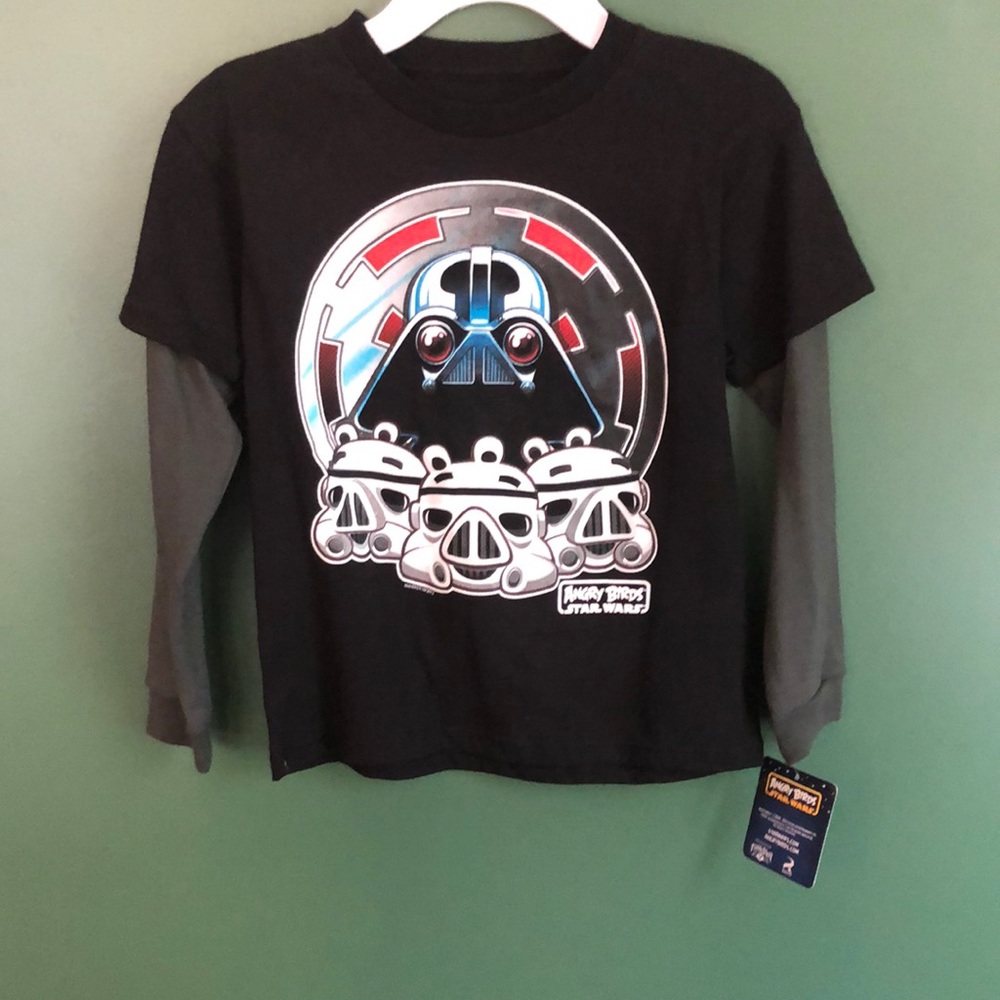 Boys ANGRY BIRDS Star Wars Shirt